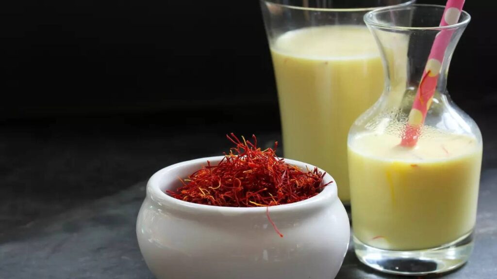 Milk & Saffron