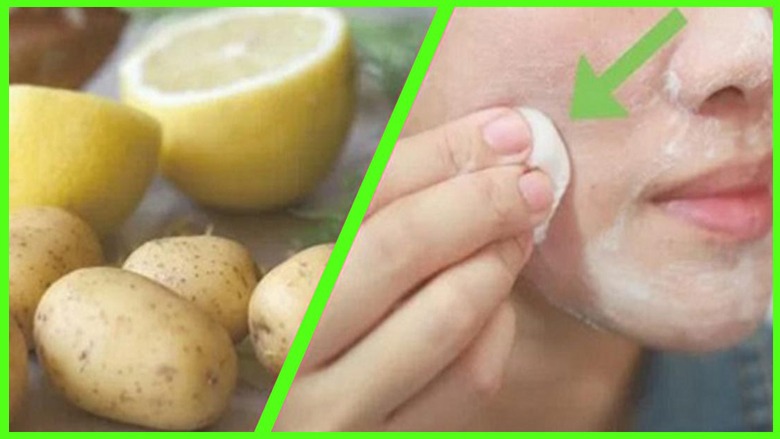 Potato and Lemon Juice